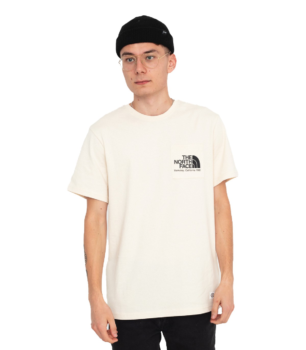 The North Face - Camiseta Berkeley California Pocket - Blanco