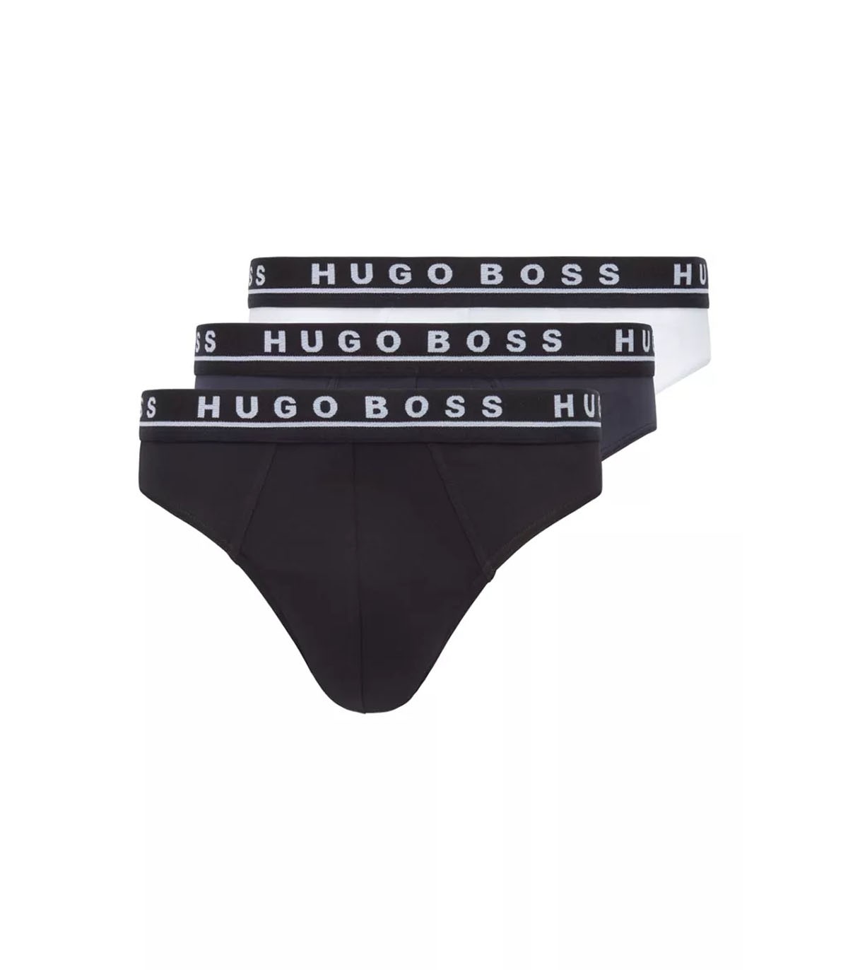 Hugo Boss - Paquete 3 Slim Fit - Multicolor