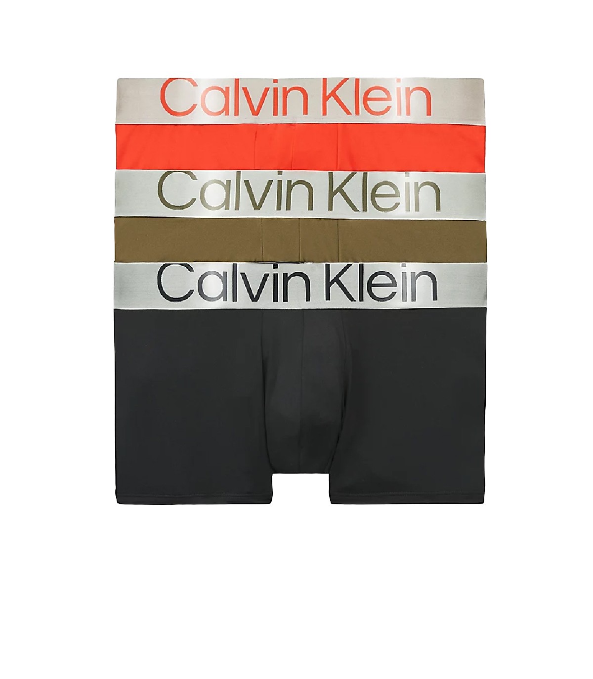 Calvin Klein - Pack 3 Calzoncillos Bóxers - Verde