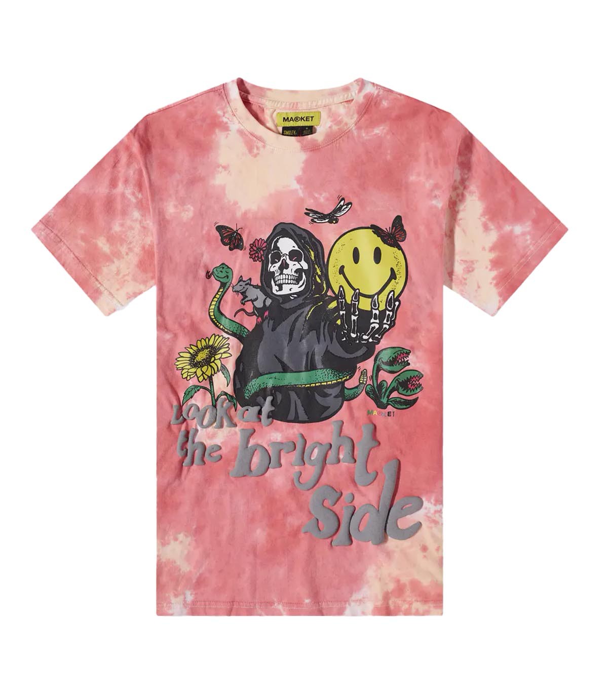 Market - Camiseta Smiley Look At The Bright