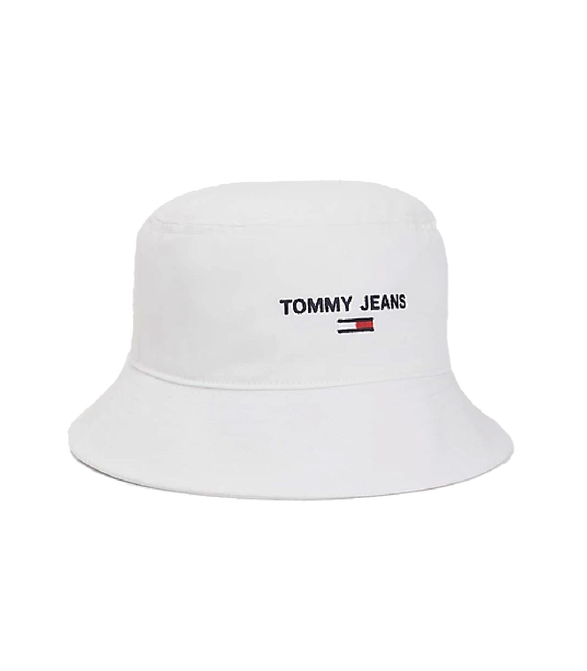 Tommy Hilfiger - Gorro Bucket con Logotipo - Blanco