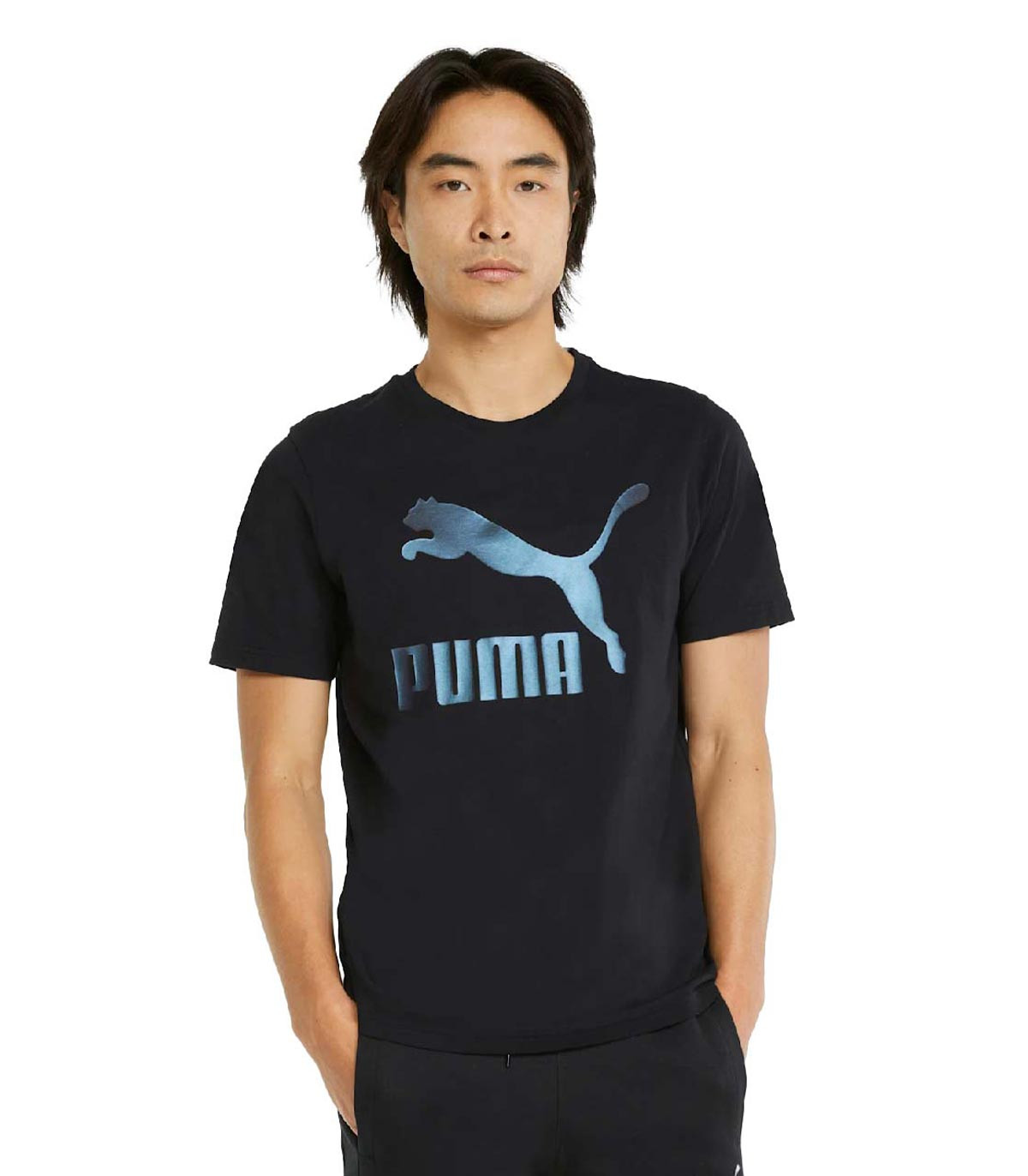Puma - Camiseta Classics con Logo - Negro