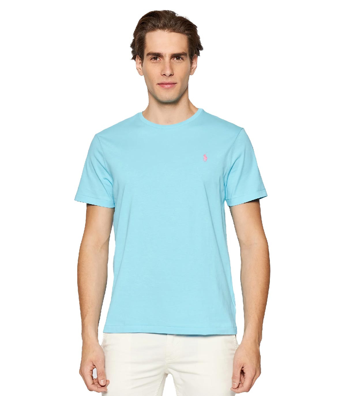 Polo Ralph Lauren - Camiseta Custom Slim Fit - Azul
