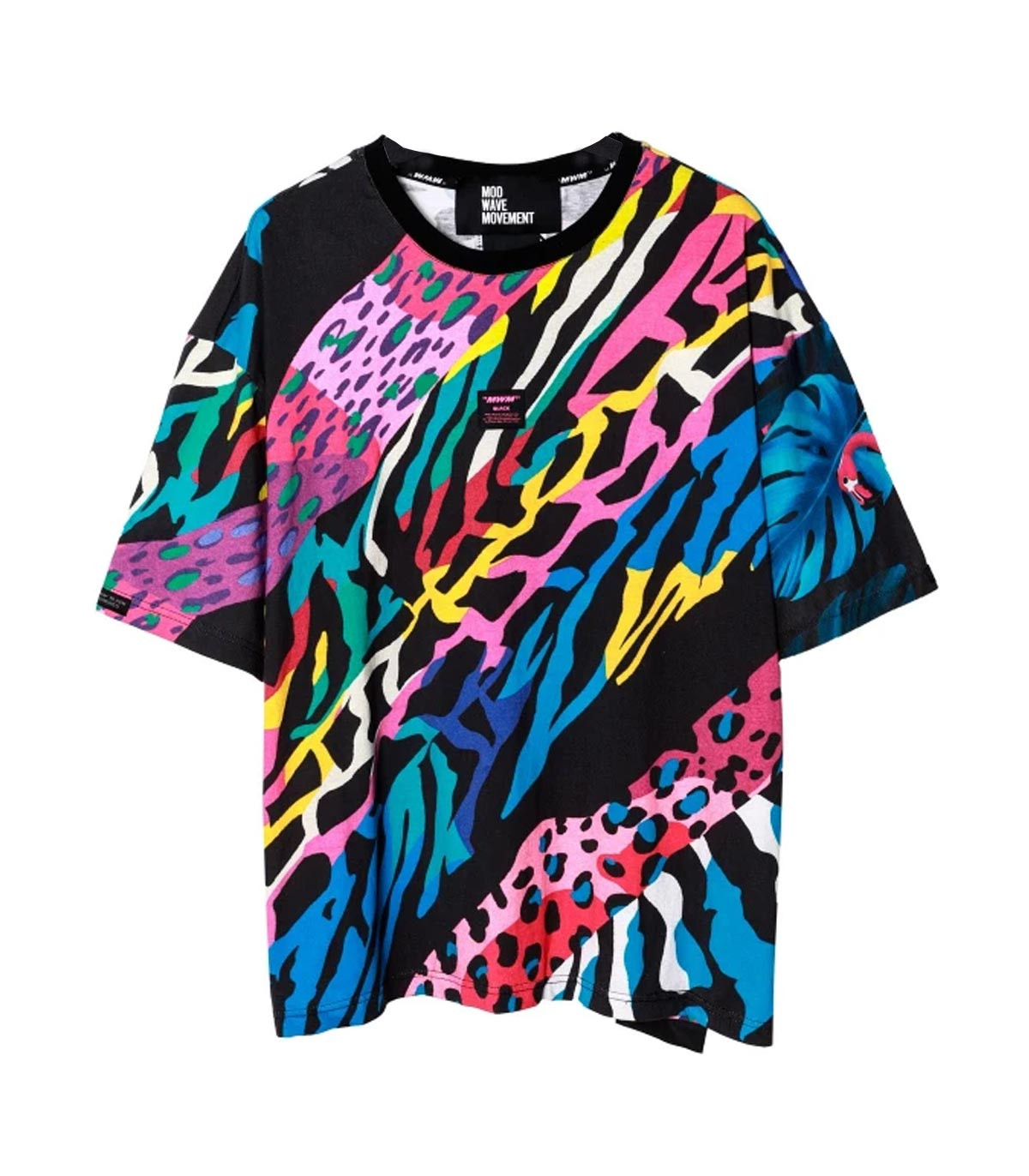 Mod Wave Movement - Camiseta - Multicolor