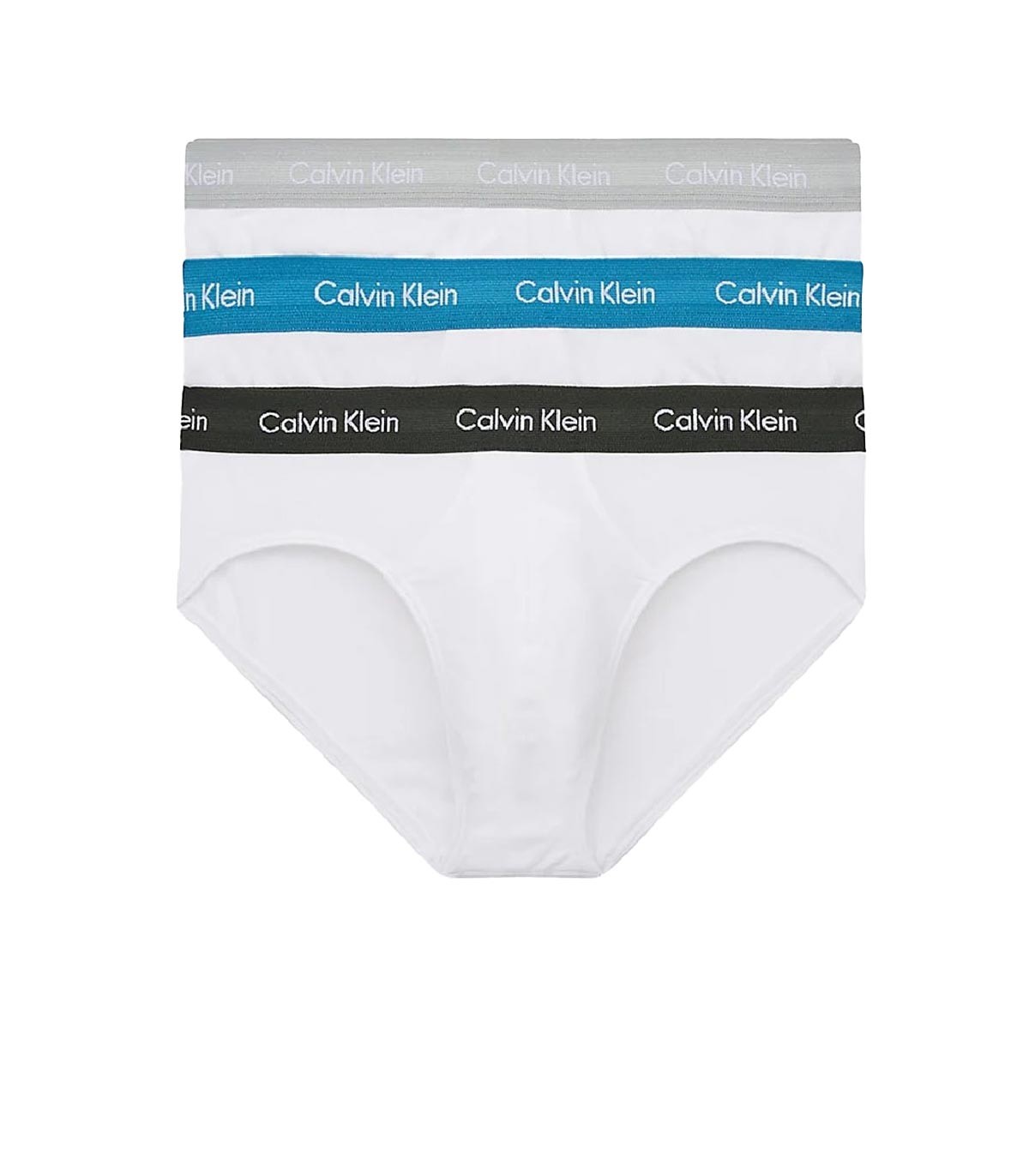 Calvin Klein - Pack 3 Calzoncillos Slips - Blanco