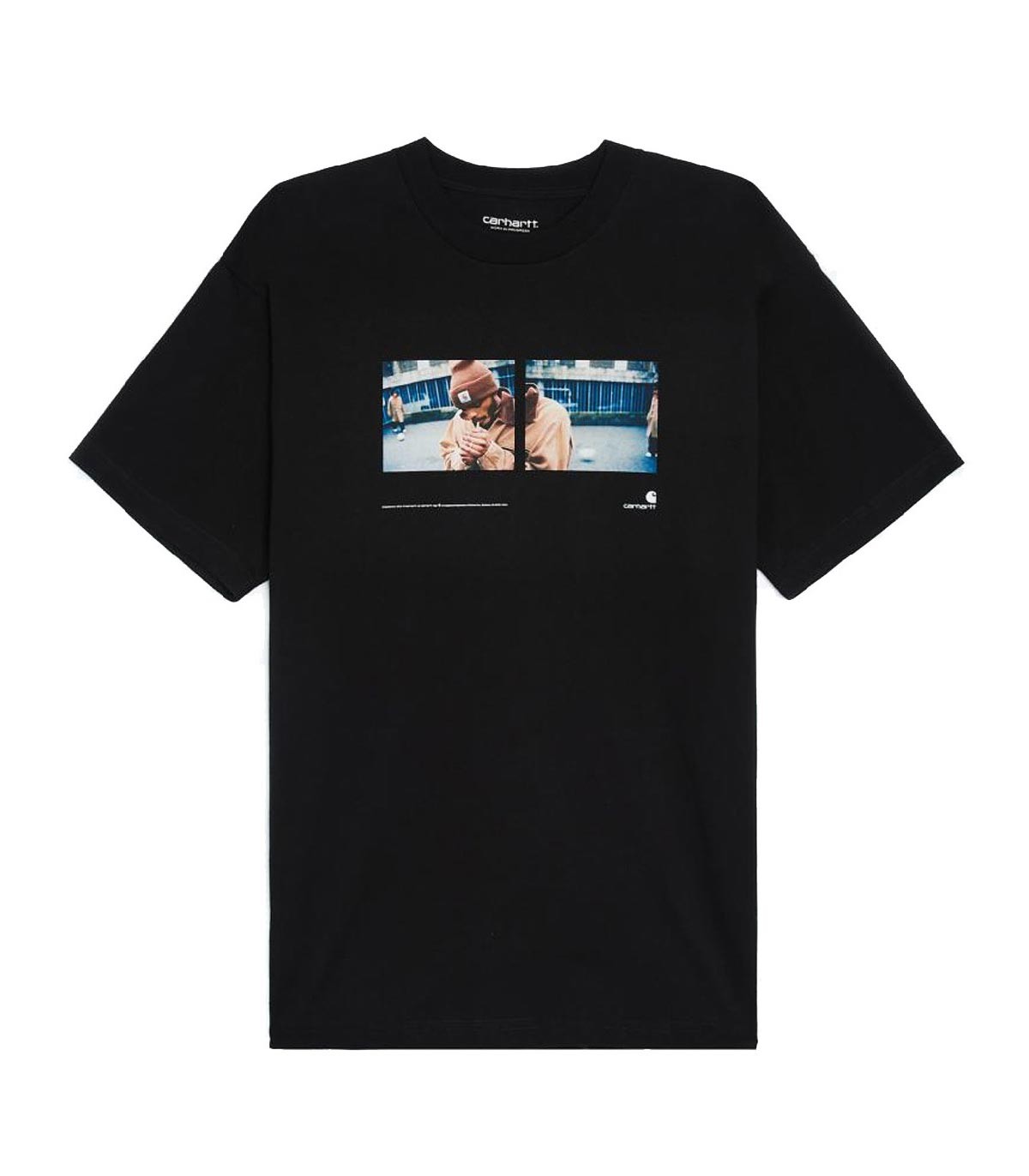 Carhartt WIP - Camiseta S/S Backyard - Negro