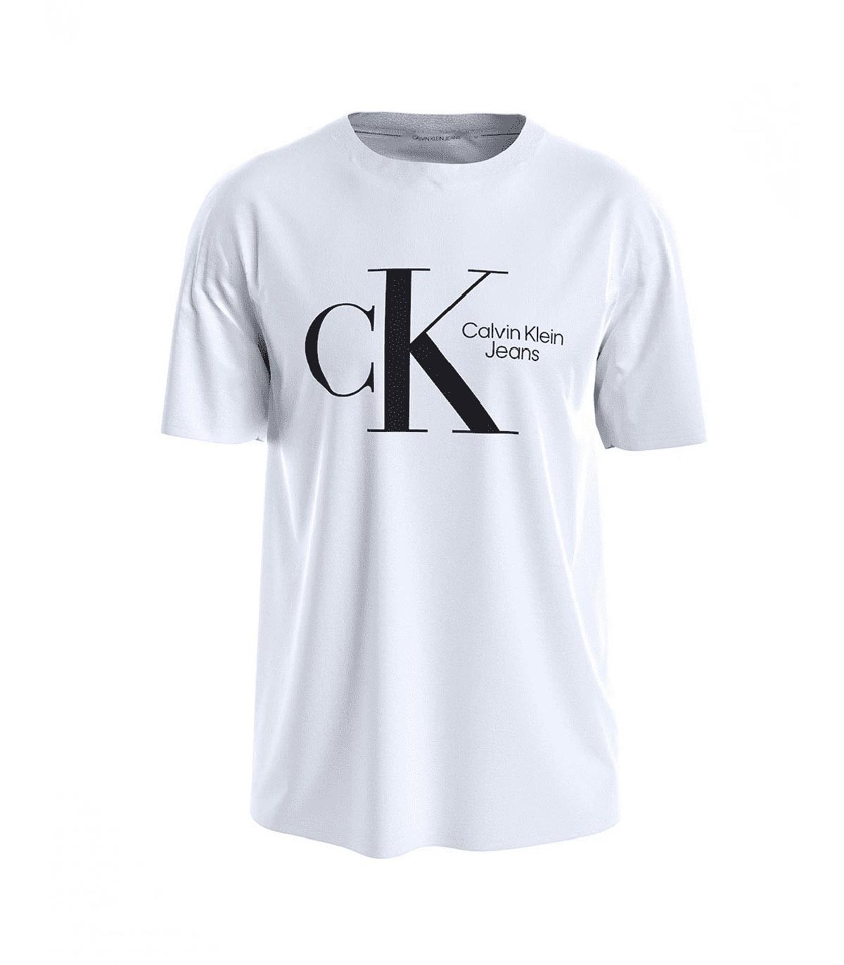 Calvin Klein Jeans - Camiseta Dynamic Center Chest T - Blanco