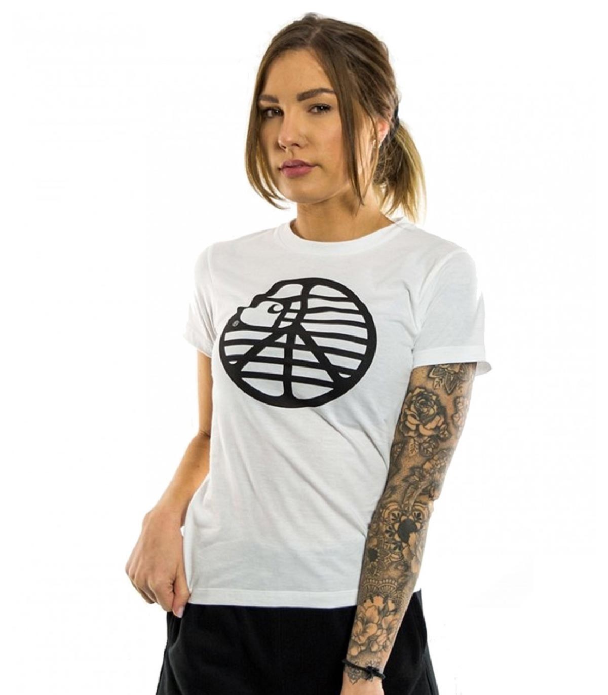 Carhartt WIP - Camiseta Peace State - Blanco