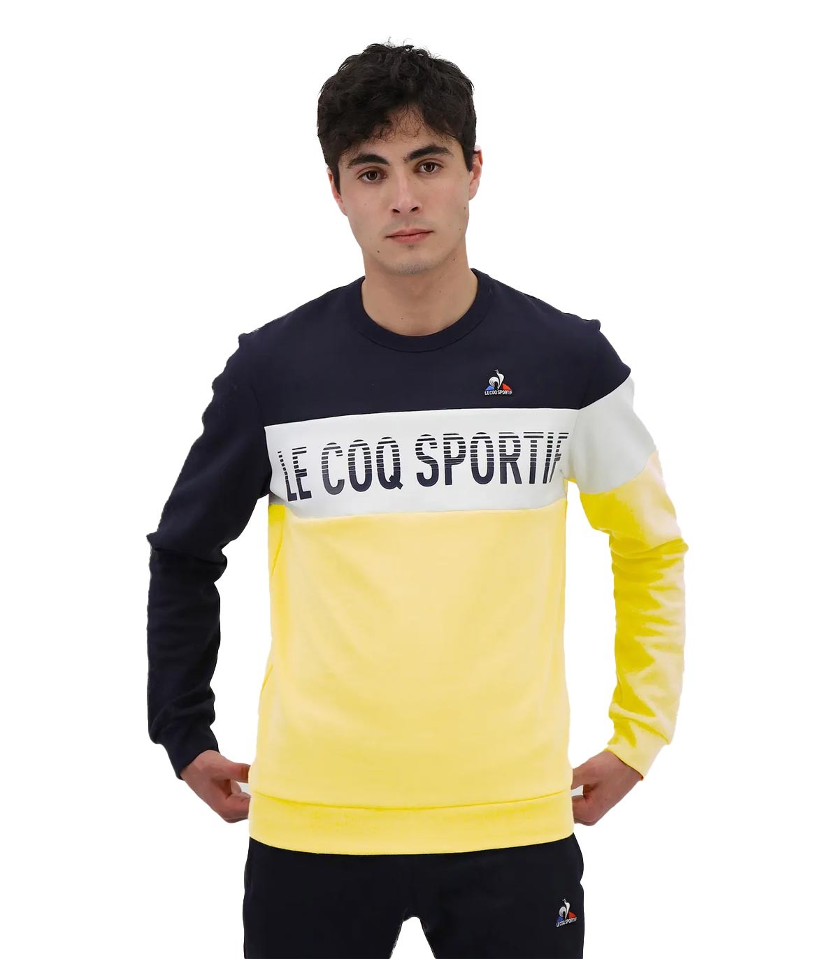 Le Coq Sportif - Sudadera Homme Saison - Blanco