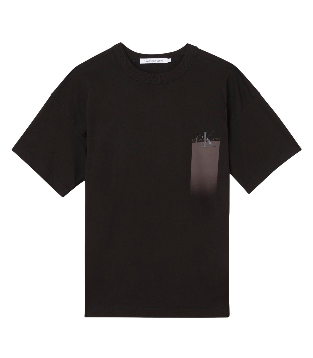 Calvin Klein - Camiseta Monologo Gradient Multi Box - Negro