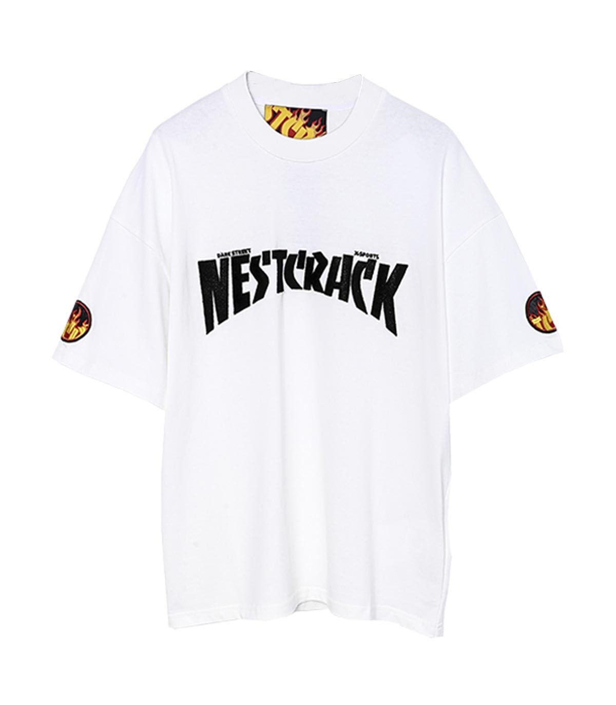 Mod Wave Movement - Camiseta Nestcrack - Blanco