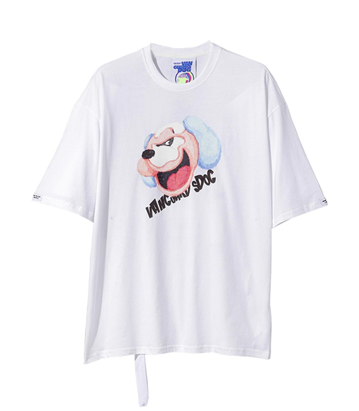Mod Wave Movement - Camiseta Vanguard's Dog - Blanco