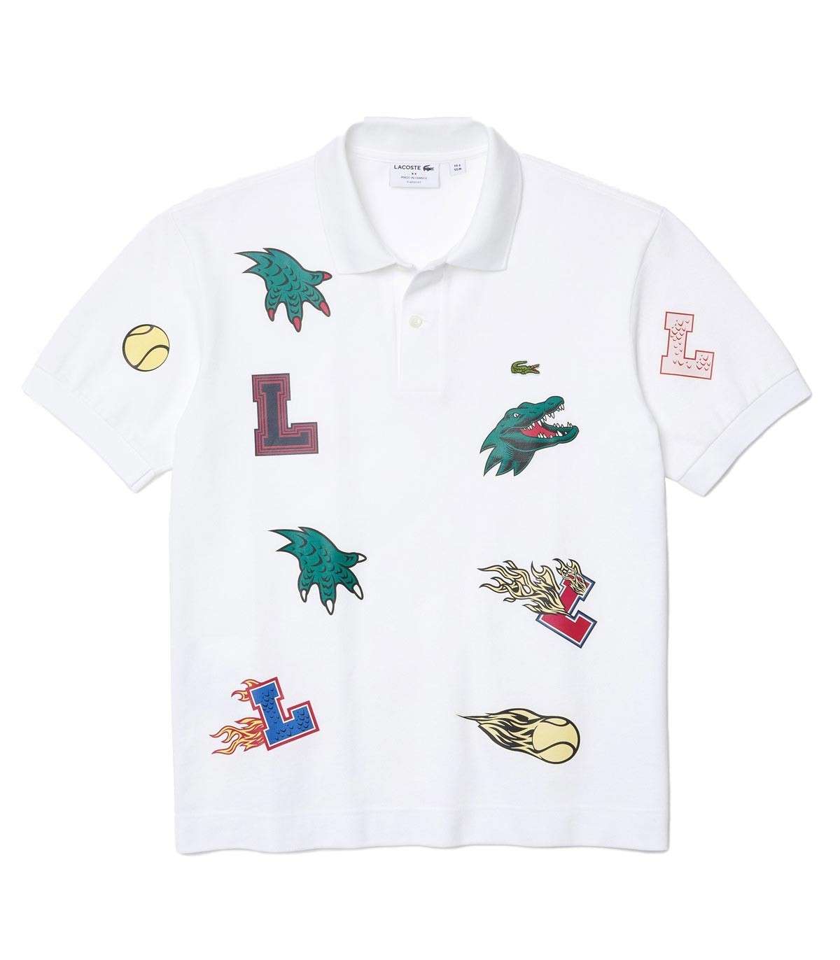 Lacoste - Polo Holiday Personalizable Unisex - Blanco