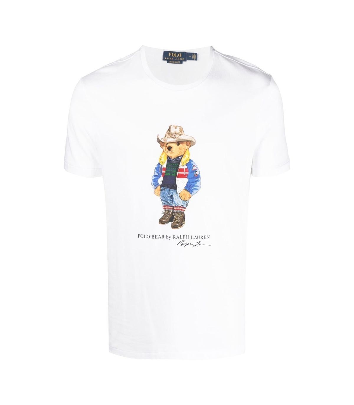 Polo Ralph Lauren - Camiseta SS Bear - Blanco