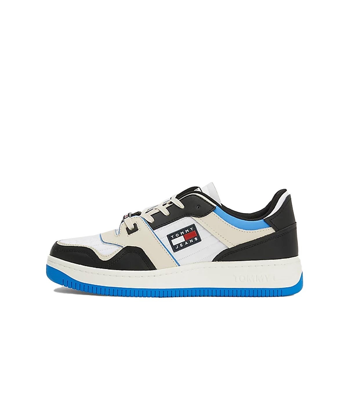 Tommy Jeans - Zapatillas Colour-Blocked Basketball Trainers - Negro