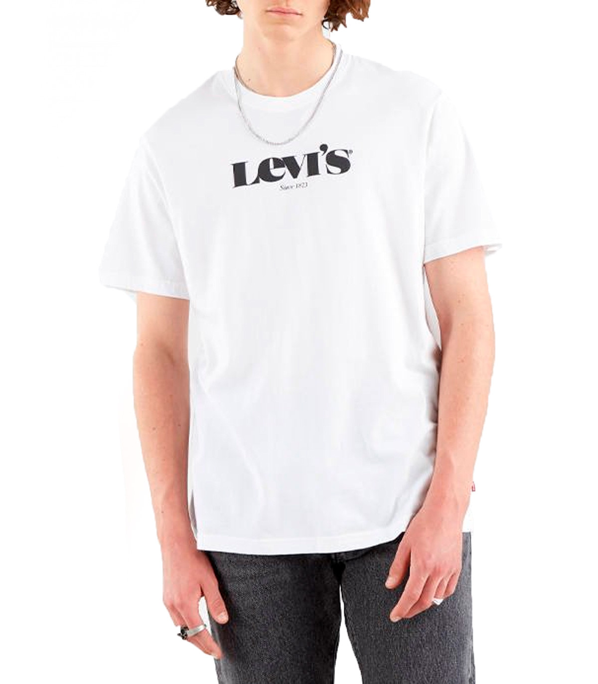 Levi's® - Camiseta SS Relaxed Fit - Blanco