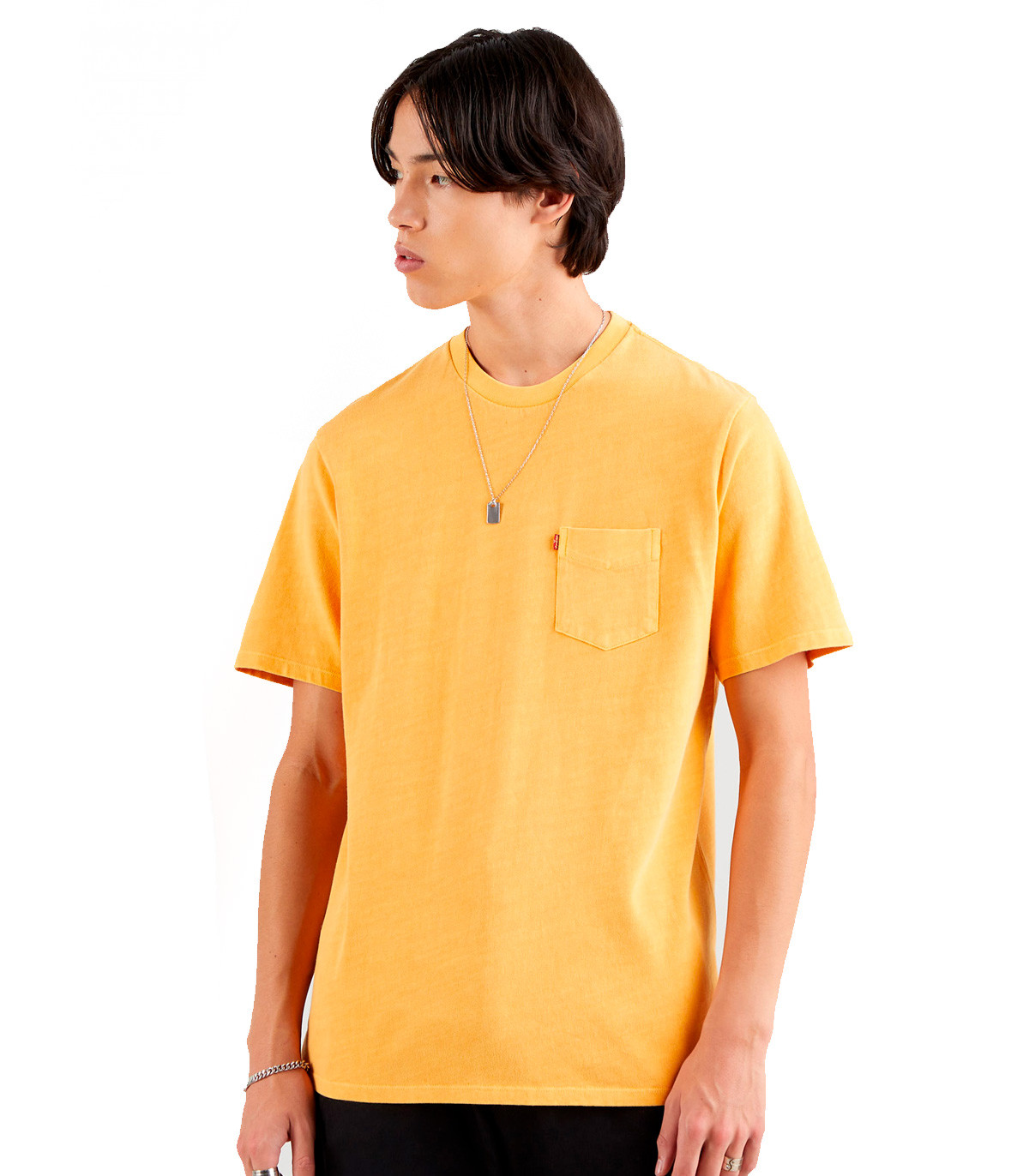 Levi's® - Camiseta Relaxed Fit Pocket - Amarillo