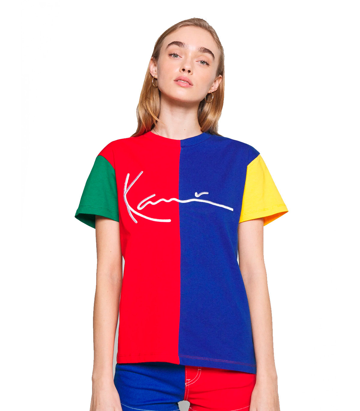Karl Kani - Camiseta Signature Block - Multicolor